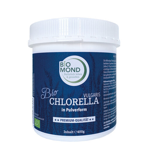 BIO Chlorella Algen 400 g, Pulver, Apothekerqualität