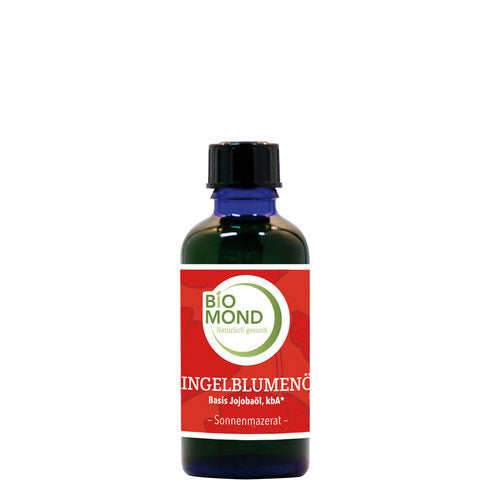 Bio-Ringelblumenöl 50 ml, Basis Jojobaöl