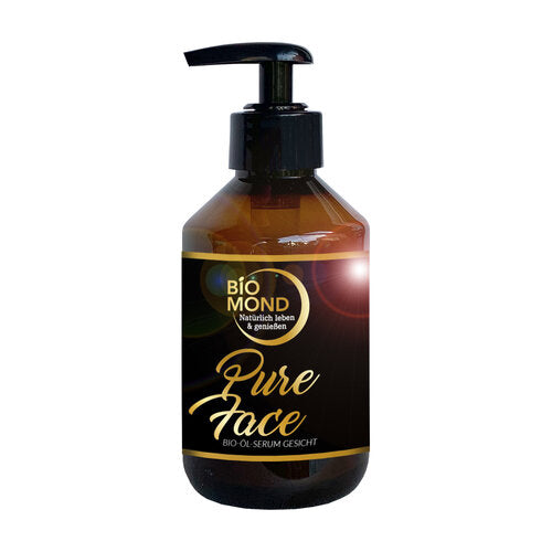 BIO PURE FACE OIL 200 ml, Gesichtsöl Hautöl Serum vegan
