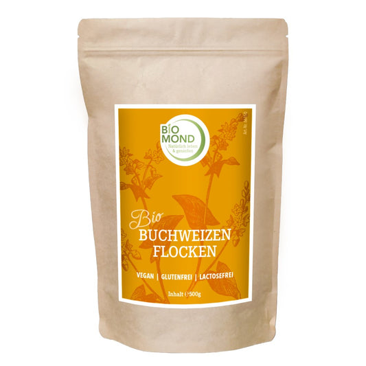 BIO Buchweizen-Flocken 500 g / glutenfrei
