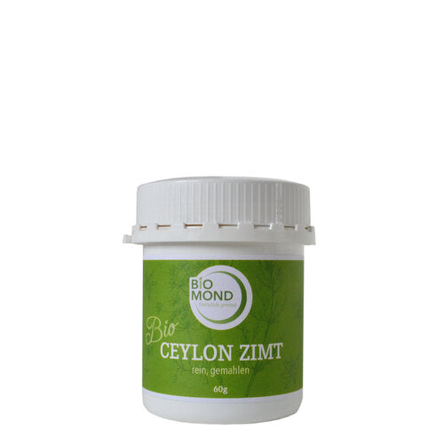 BIO Ceylon Zimt 60 g, rein gemahlen, süßlich, mild