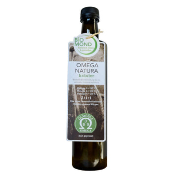 Bio Omega-Natura 500 ml "Kräuter", hochwertige Omega 3/6/9  Bio-Speiseölmischung