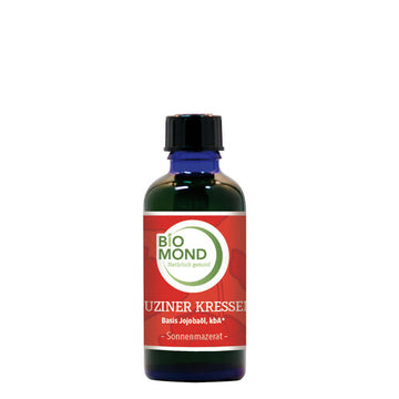 Bio-Kapuziner-Kressenöl 50 ml, Basis Jojobaöl