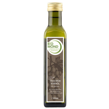 BIO Traubenkernöl 250 ml, BIOMOND / kaltgepresst / 100% rein