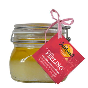 Salzpeeling Körperpeeling 500 ml, Scrub Saunasalz
