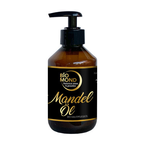 BIO Mandelöl 200 ml, Hautöl  kaltgepresst, Naturkosmetik