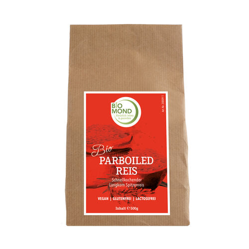 Bio Parboiled Reis 500 g, Langkornreis