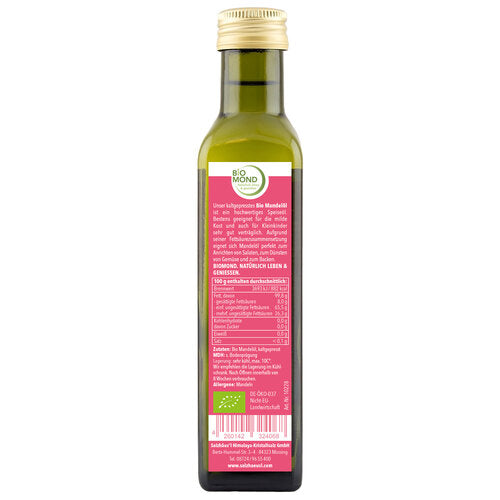 BIO Mandelöl 250 ml,  Speiseöl, kaltgepresst