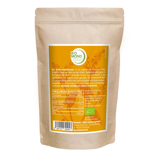 BIO Buchweizen-Flocken 500 g / glutenfrei