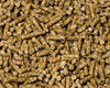 Salzleckstein Kristallsalz 3er Set & Bio Leinsamen Pellets 5 kg, SONDERPREIS