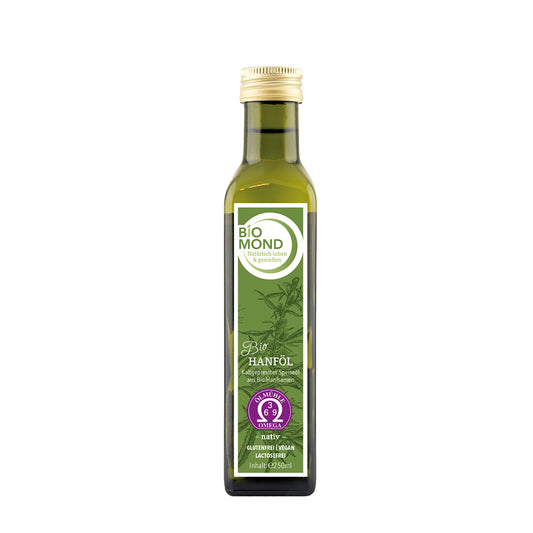 Bio-Hanföl 250 ml, ungefiltert