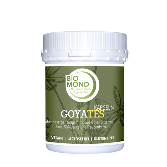 BIO GOYATES Bittermelone Kapseln, 240 Stück + Zimt Süßlupine Traubenkerne